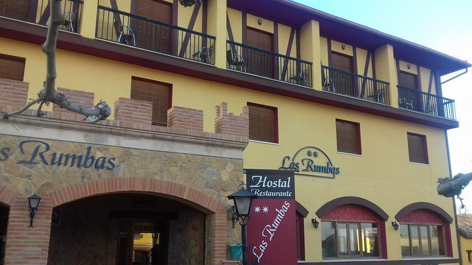 Hostal Las Rumbas Nuévalos Exterior foto